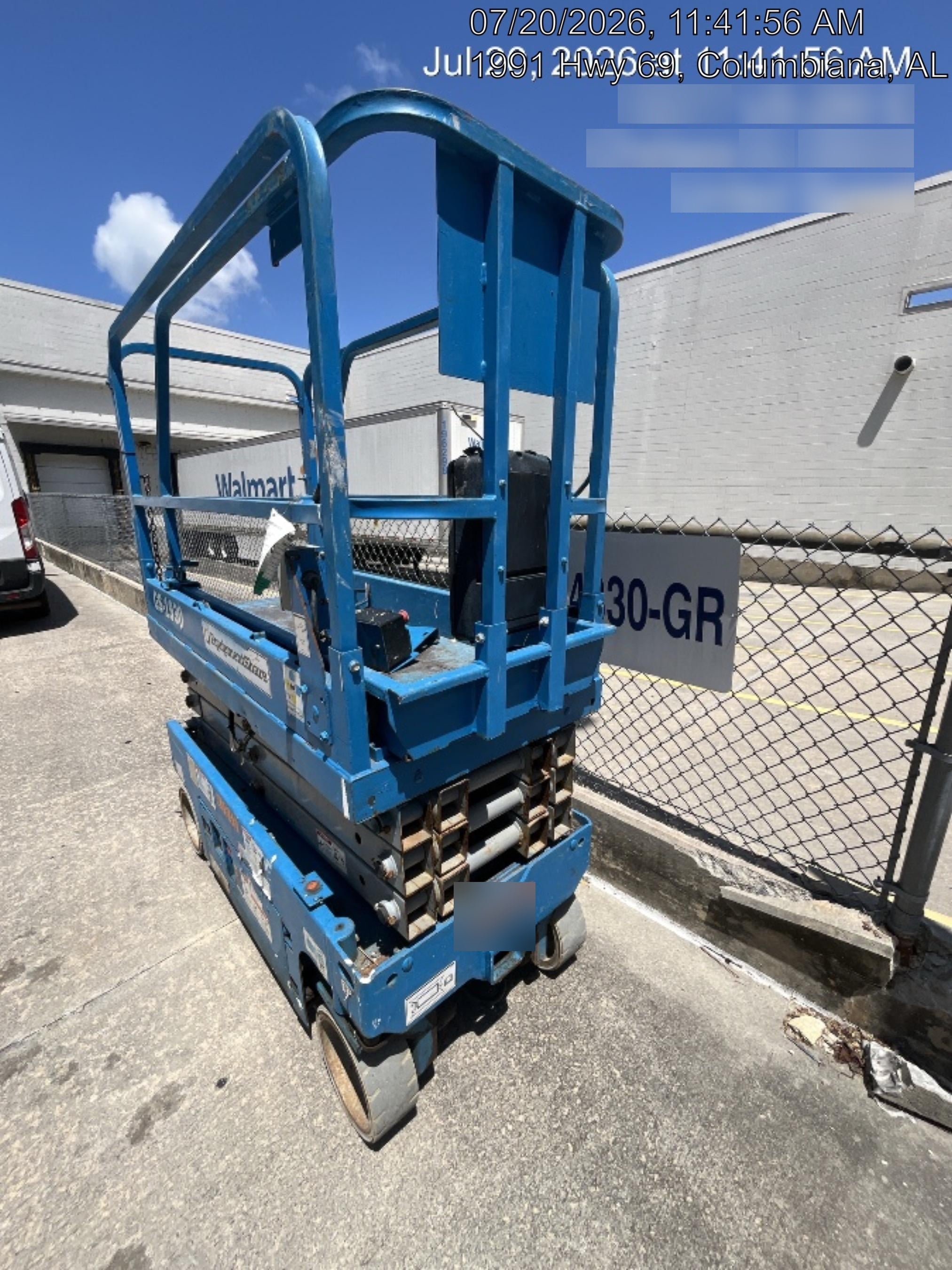 2019 Genie GS-1930 Fixed rails with chain Entry