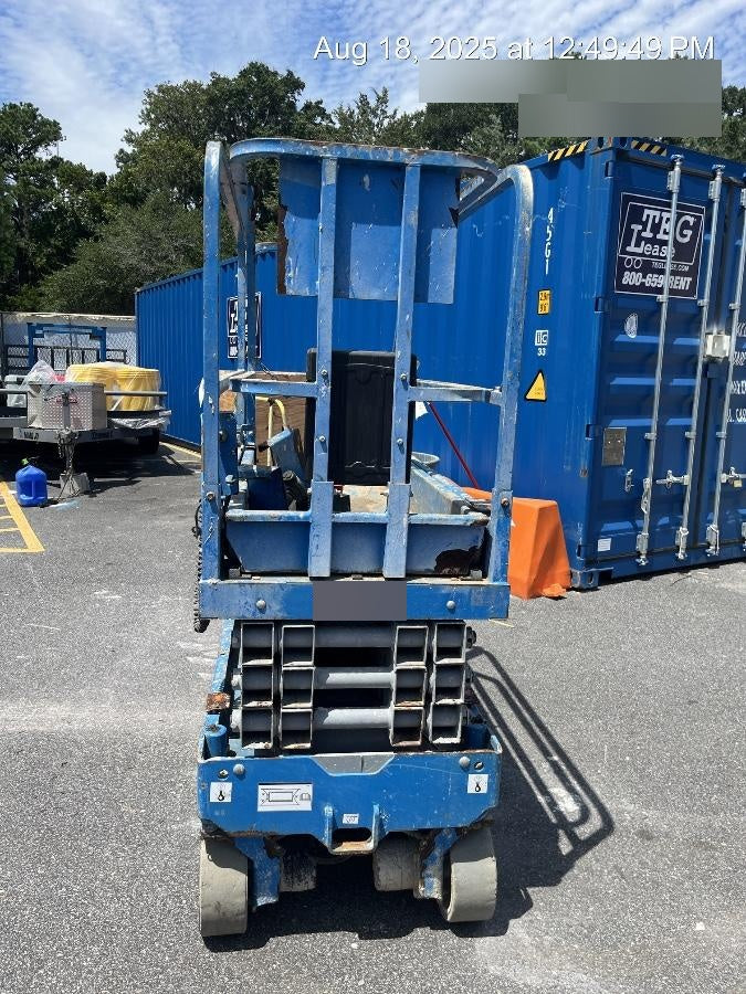 2018 Genie GS-1930 Genie GS-1930 w/Fixed Rail, Chain Entry