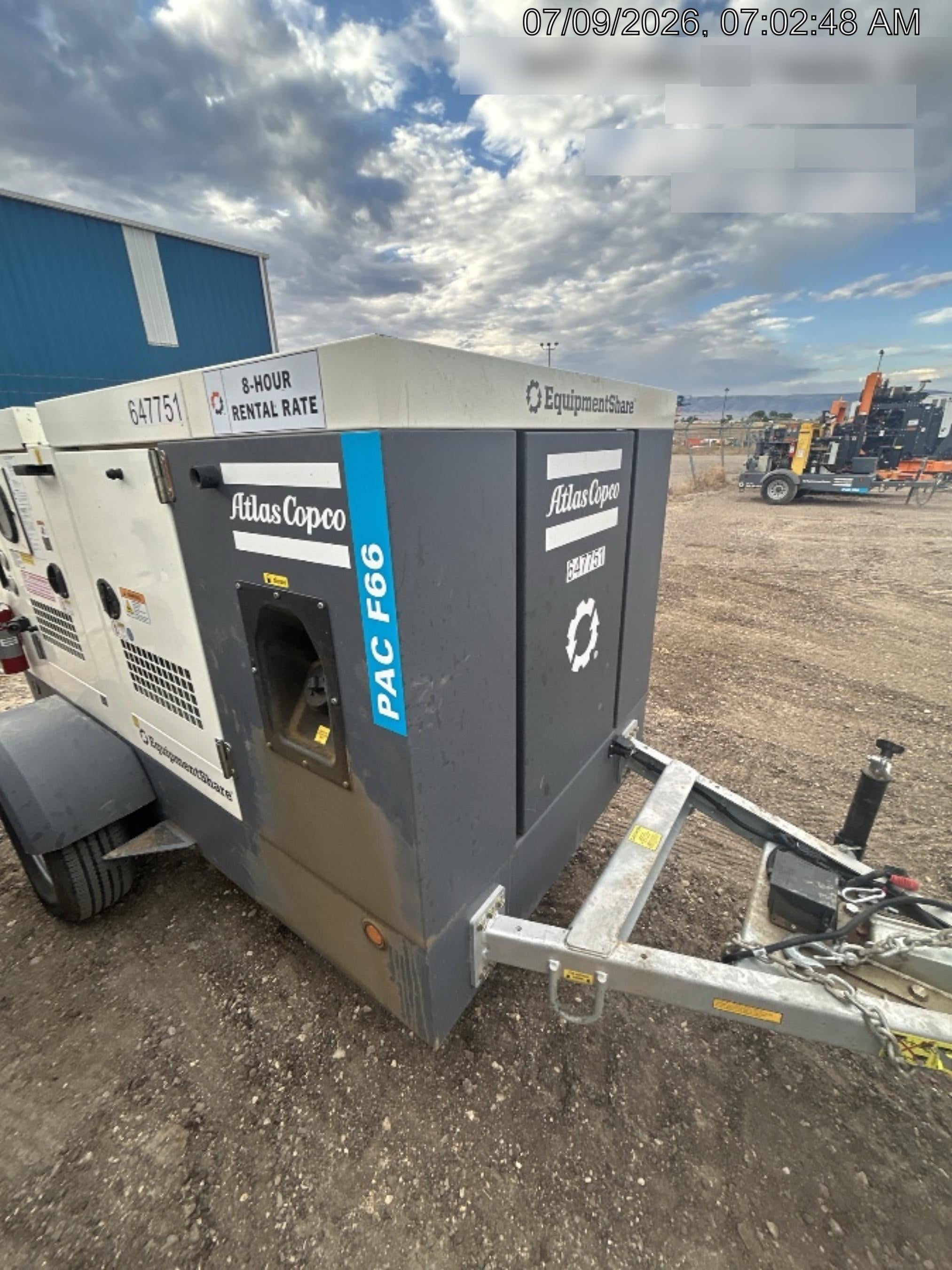 2026 ATLAS COPCO PAC F66 KD-S