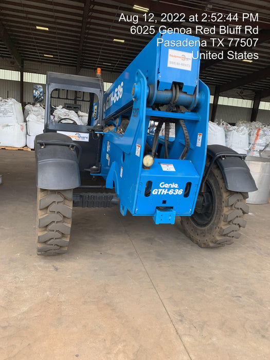 2017 Genie GTH-636 Genie GTH636, Solid RT Tires, T4F, worklights (LED, rear), Open ROPS