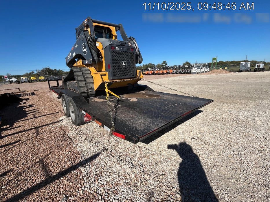 2024 TEXAS PRIDE TRAILERS 21' Lowboy Gravity Tilt Bed 14K Bumper Pull Trailer