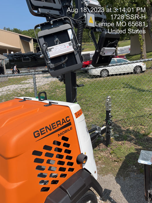 2023 Generac MLT2 Diesel, Flex Switch 120V Input, Powerzone Controller, (4) 320W LED Lights, 4kW Generator, 39.9 Gal Fuel Tank, 2" Ball, T3