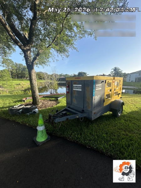 2020 ATLAS COPCO PAS 150 HF CS Enclosed