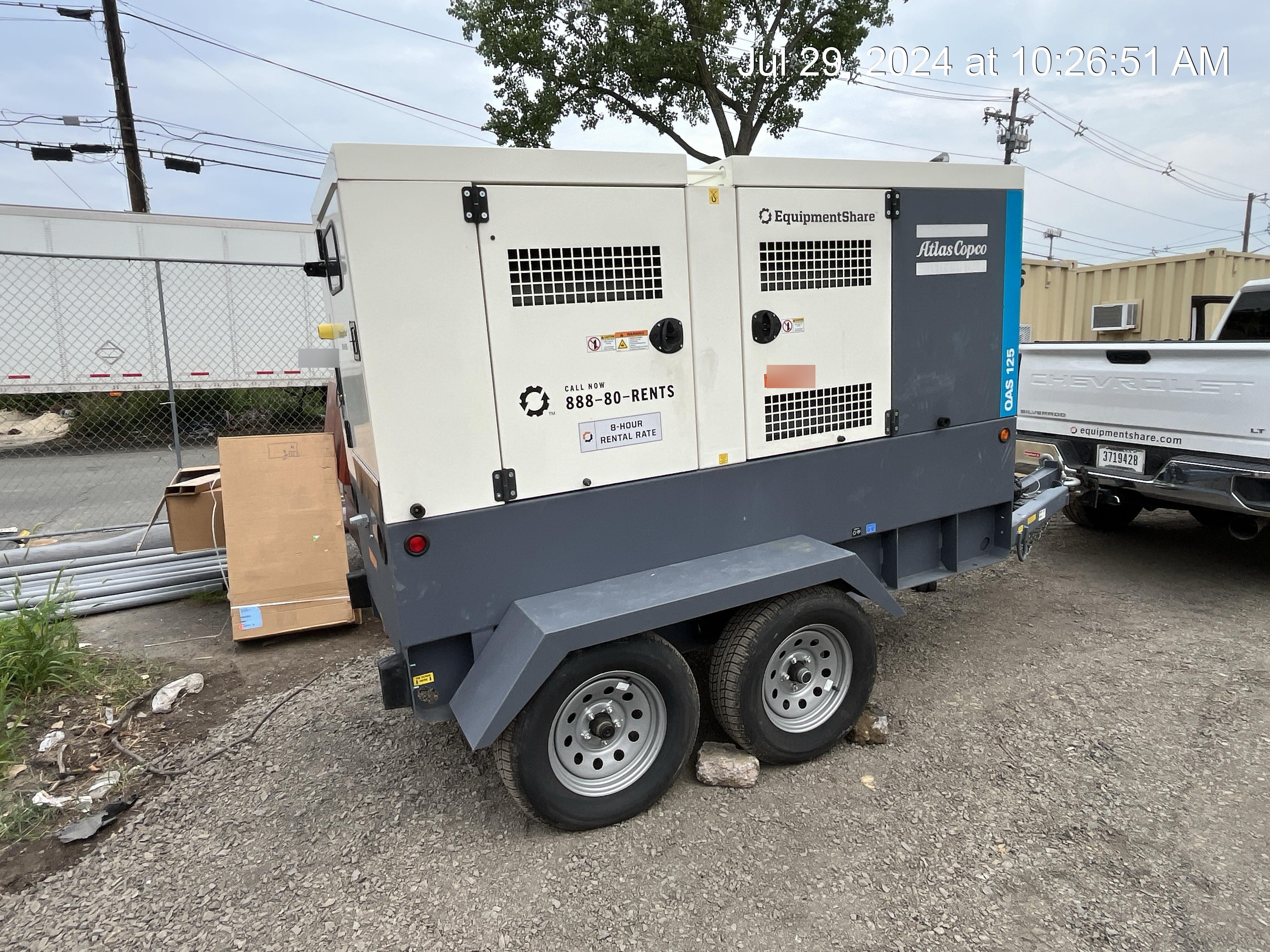 2021 ATLAS COPCO QAS 125