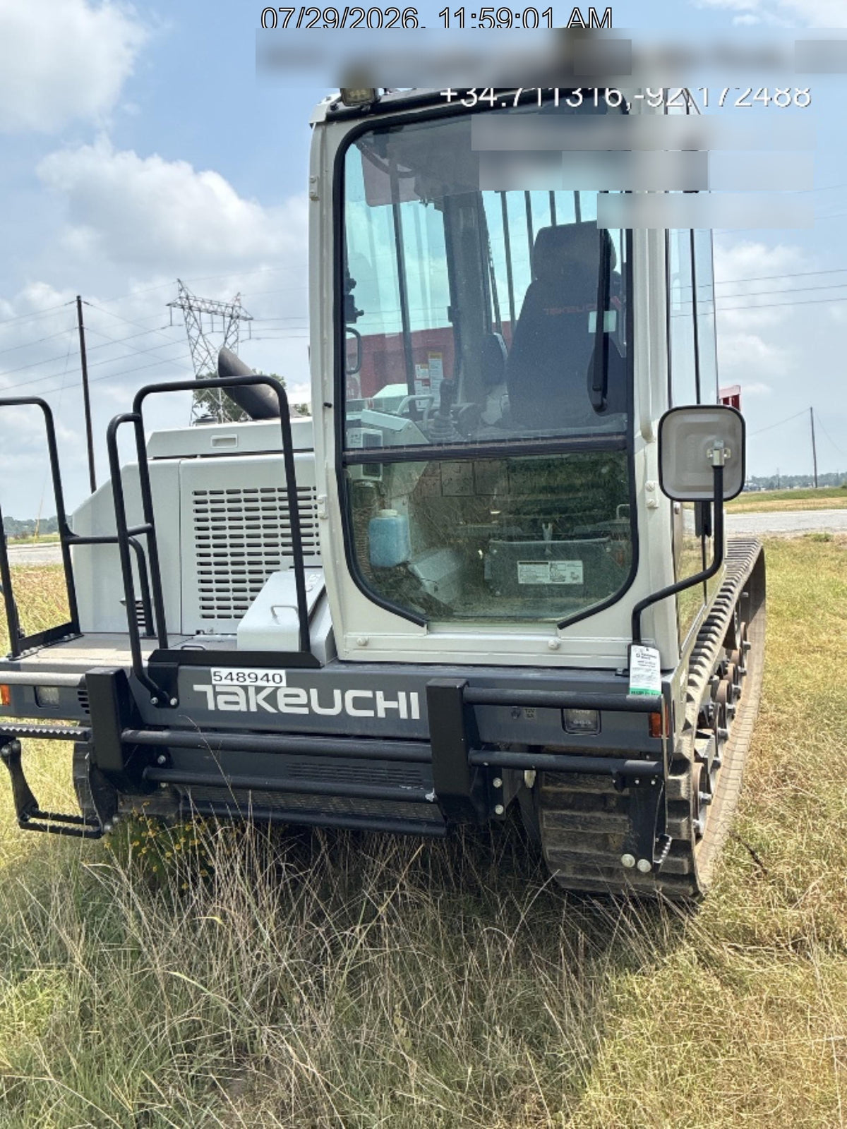 2025 TAKEUCHI TCR 50-2CR
