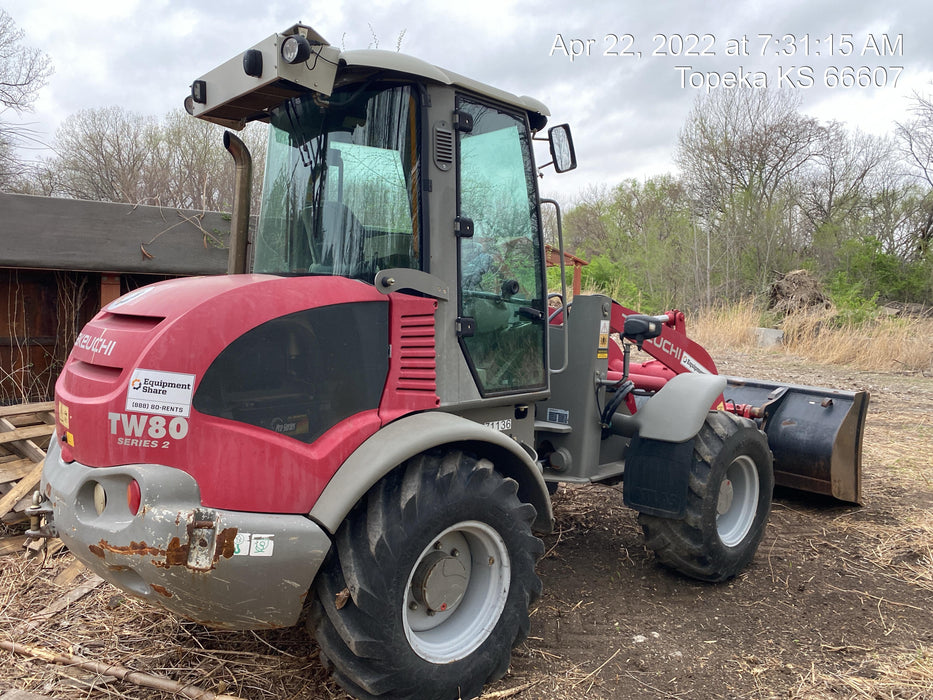 2015 Takeuchi TW80 TAKEUCHI TW80C2HS
