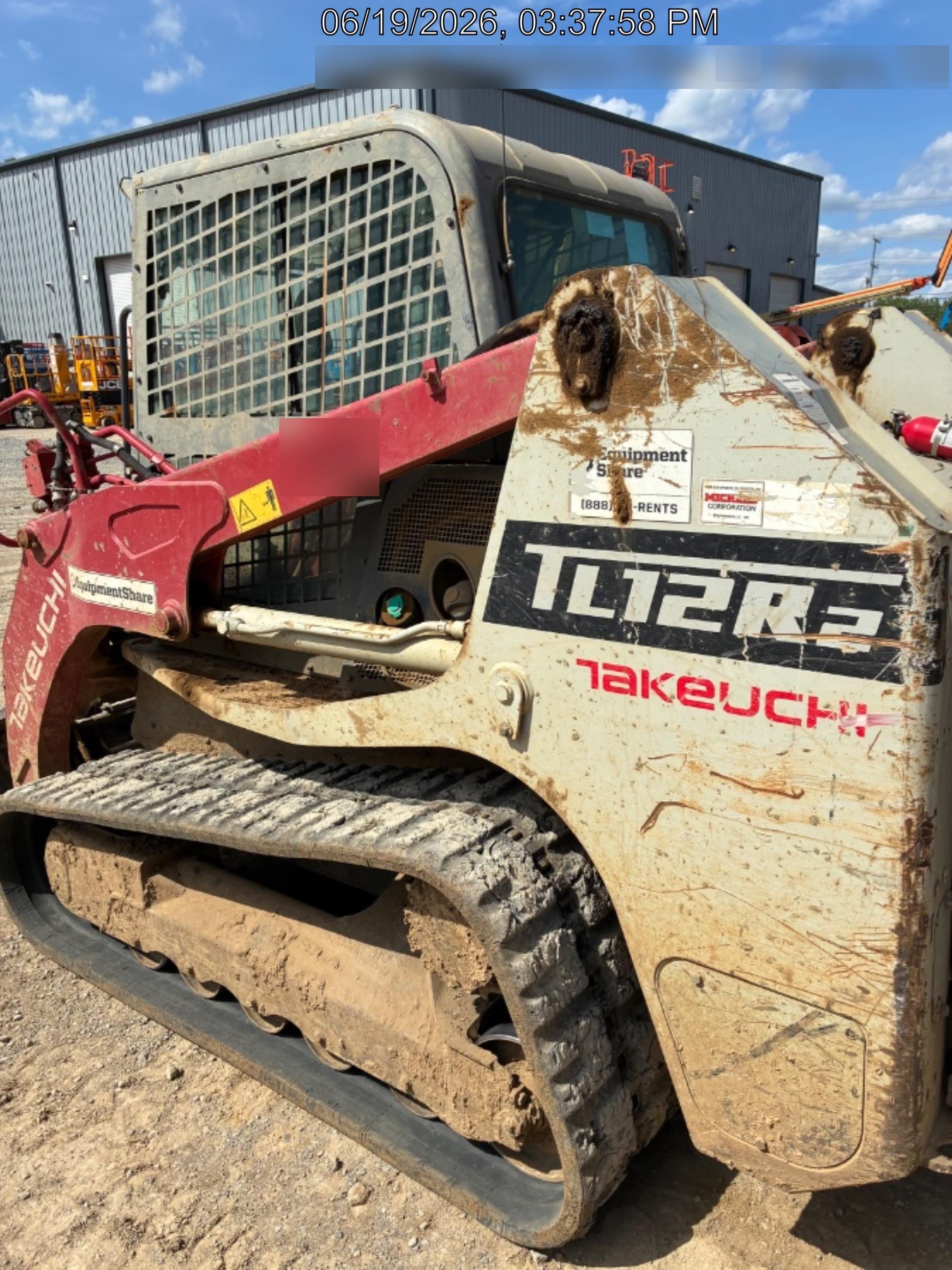 2020 Takeuchi TL12R2-CR Cab/Heat/Air, 111hp, Hydraulic QC