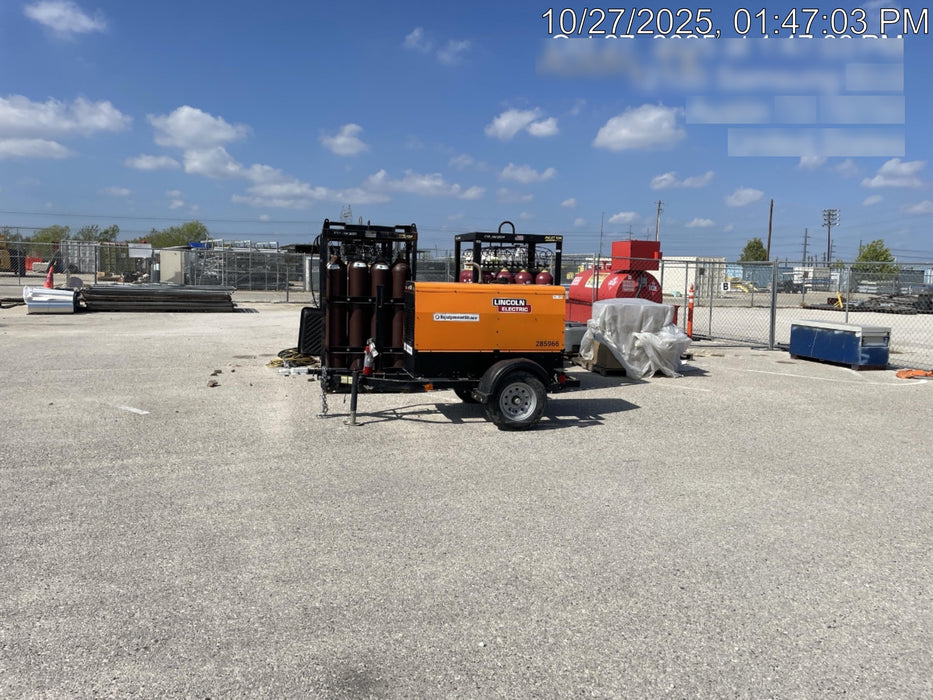 2022 Lincoln Electric LE400 Kubota V1505, Trlr, Cable Rack, Light Kit, ES Decals, T3