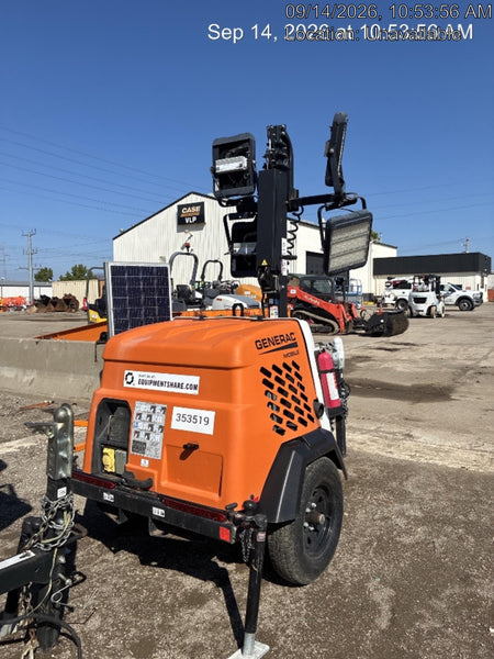 2023 Generac MLT2 Diesel, Flex Switch 120V Input, Powerzone Controller, (4) 320W LED Lights, 4kW Generator, 39.9 Gal Fuel Tank, 2" Ball, T3