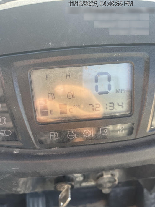 2022 Kubota RTV-X1140W-H Plastic Canopy, Windshield Acrylic Clear, LED Strobe Light, Wire Harness Kit, Back up Alarm