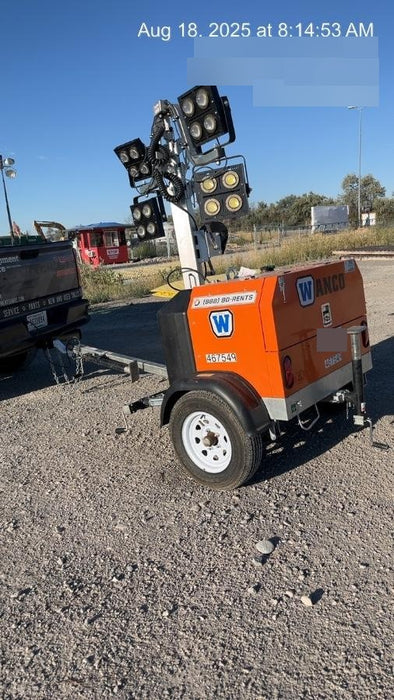 2024 Wanco WLTT-4MM4K Diesel, Deep Sea Controller, Shore Power Plug, Auto Start, (4) 350W LED Floodlights, 4kW Generator, 60 Gal Fuel Tank, 2" Ball, T3