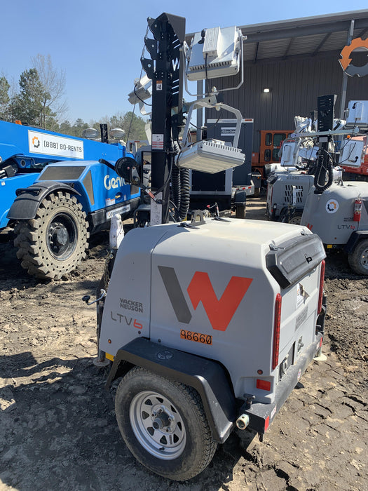 2020 Wacker Neuson LTV6K LTV6K-METAL HALIDE LIGHT TOWER, 60HZ, KUBOTA, LED 300