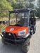2021 Kubota RTV-X1140W-H Plastic Canopy, Windshield Acrylic Clear, LED Strobe Light, Wire Harness Kit, Back up Alarm