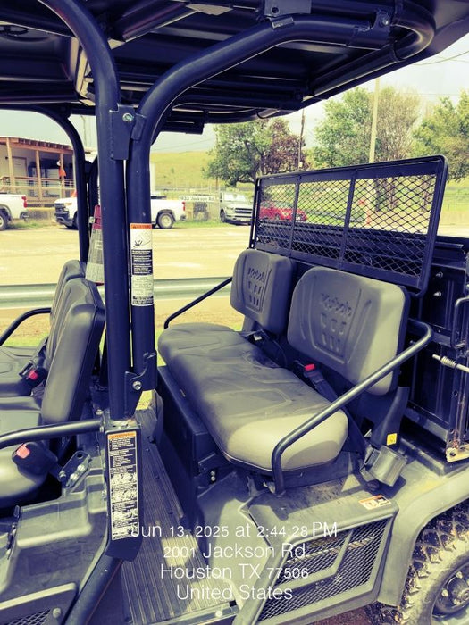 2022 Kubota RTV-X1140W-H Plastic Canopy, Windshield Acrylic Clear, LED Strobe Light, Wire Harness Kit, Back up Alarm