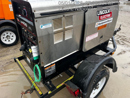 2024 Lincoln Electric LE400 Kubota V1505, Trlr, Cable Rack, Light Kit, ES Decals, T3