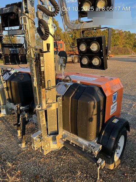 2024 Wanco WLTT-4MM4K Diesel, Deep Sea Controller, Shore Power Plug, Auto Start, (4) 350W LED Floodlights, 4kW Generator, 60 Gal Fuel Tank, 2" Ball, T3