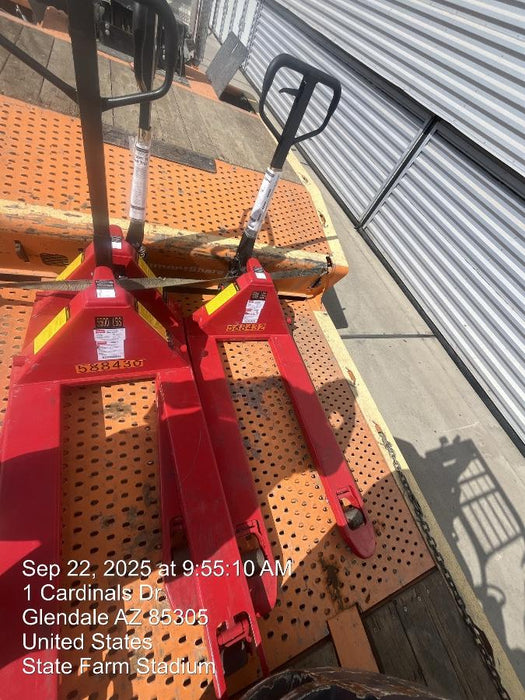 2025 GRAINGER PALLET JACK, 5500 LBS., GRAINGER