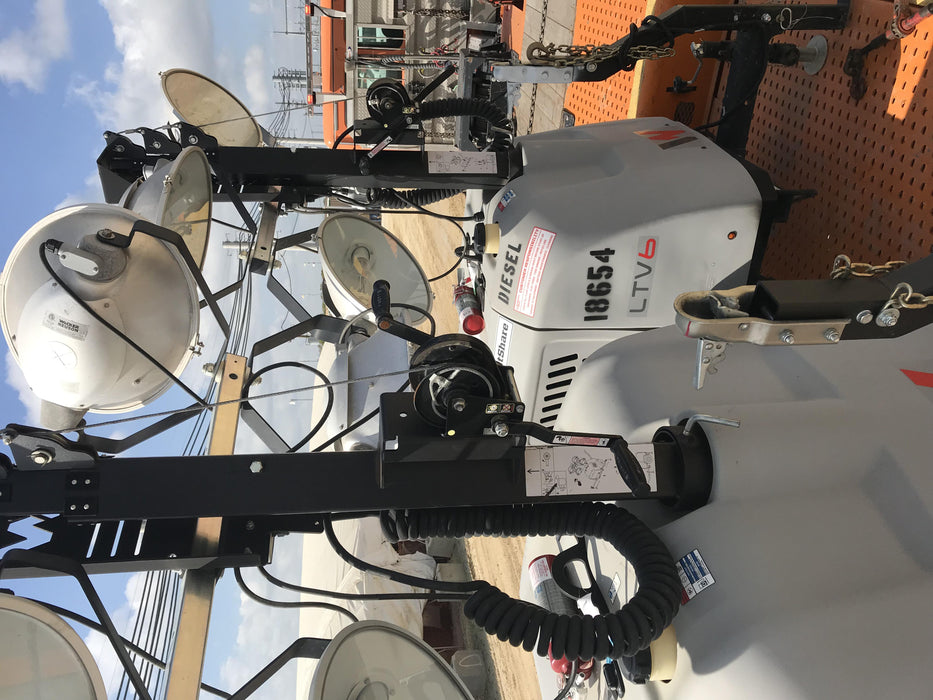 2018 Wacker Neuson LTV6L-MH Wacker Neuson LTV6L Mobile Light Tower w/Fuel Level Sensor Installed