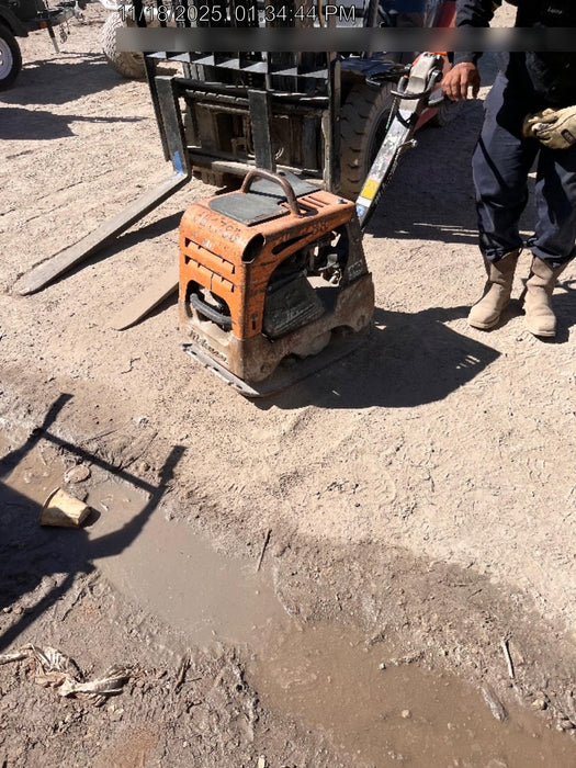 2023 Multiquip MVH158 Honda GX200, 17" Plate, Gas