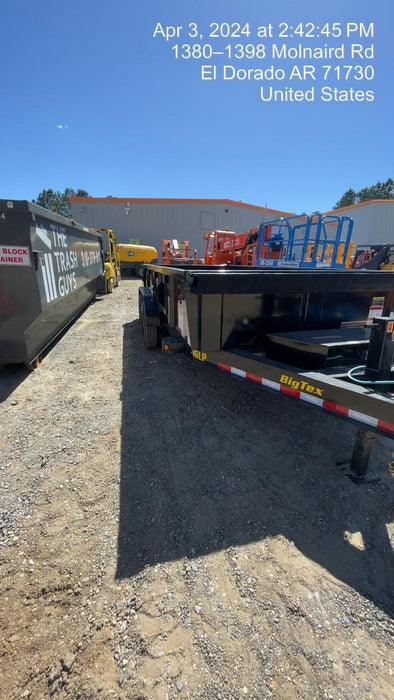 2024 BIG TEX TRAILER 16LP - 16' Bumper Pull Dump Trailer