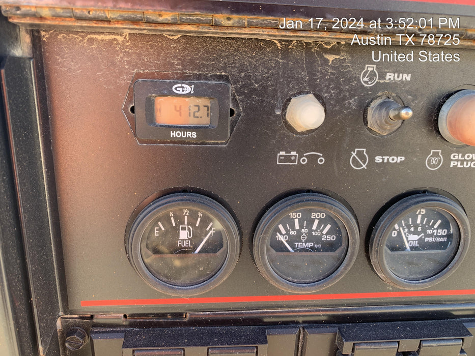 2022 Lincoln Electric LE400 Kubota V1505, Trlr, Cable Rack, Light Kit, ES Decals, T3