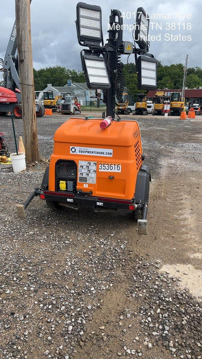 2023 Generac MLT2 Diesel, Flex Switch 120V Input, Powerzone Controller, (4) 320W LED Lights, 4kW Generator, 39.9 Gal Fuel Tank, 2" Ball, T3