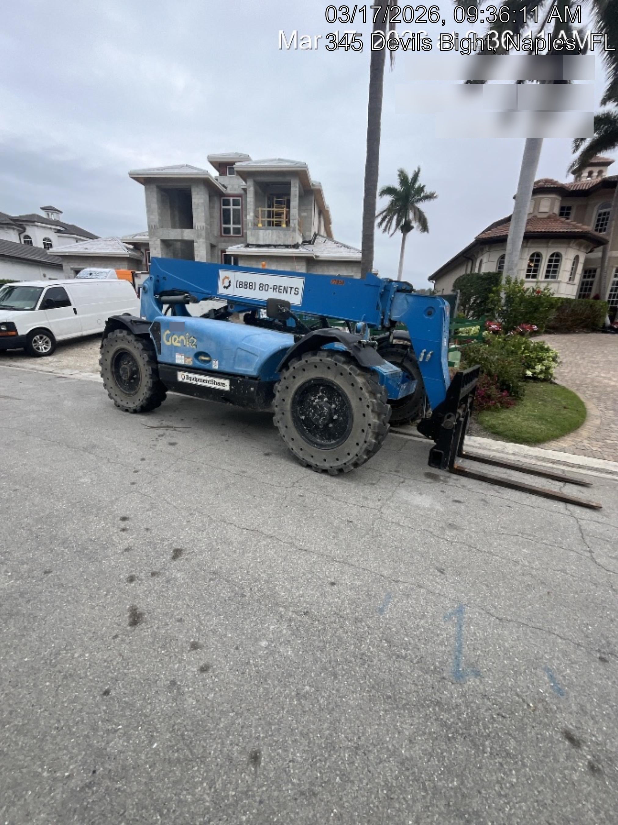 2020 Genie GTH-636 Canopy, Solid Tires, Work Lights, Beacon, Aux Hydraulics, Back up Alarm