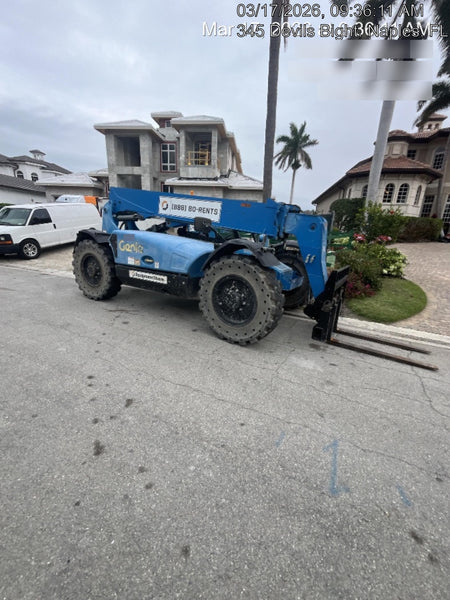 2020 Genie GTH-636 Canopy, Solid Tires, Work Lights, Beacon, Aux Hydraulics, Back up Alarm