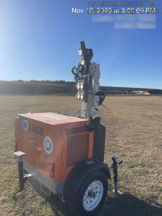 2024 Wanco WLTT-4MM4K Diesel, Deep Sea Controller, Shore Power Plug, Auto Start, (4) 350W LED Floodlights, 4kW Generator, 60 Gal Fuel Tank, 2" Ball, T3