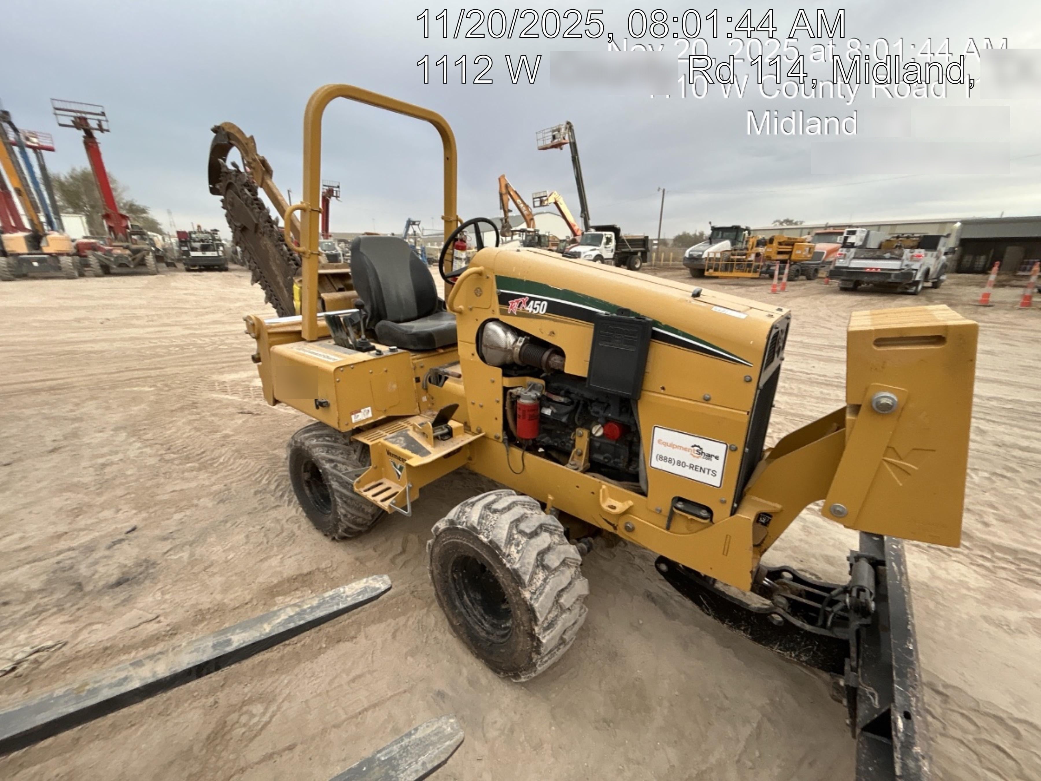 2019 VERMEER RTX450