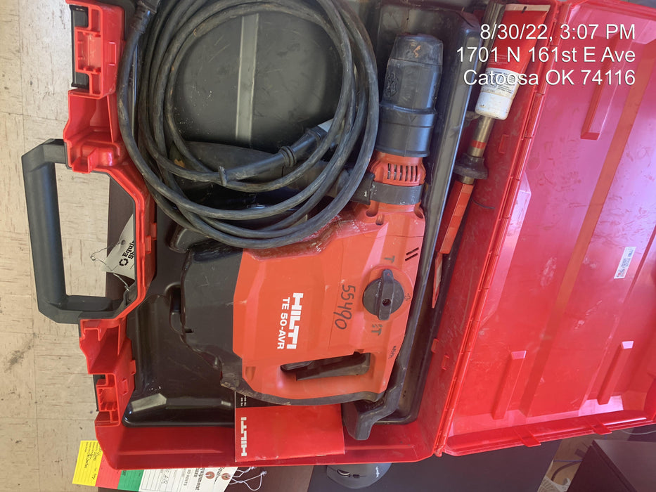 2019 HILTI TE 50-AVR