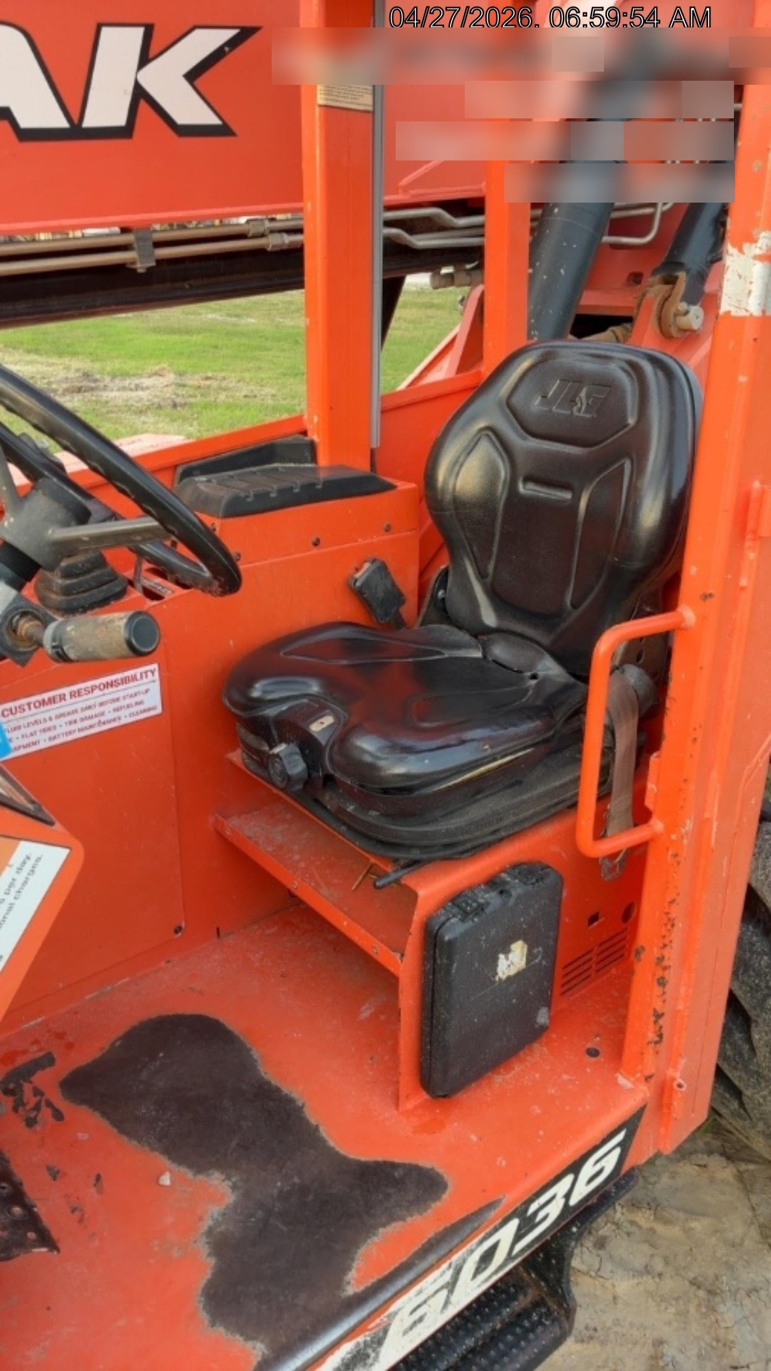 2018 SKYTRAK 6036