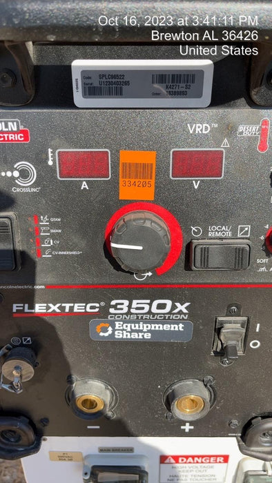 2023 LINCOLN ELECTRIC FLEXTEC 350X