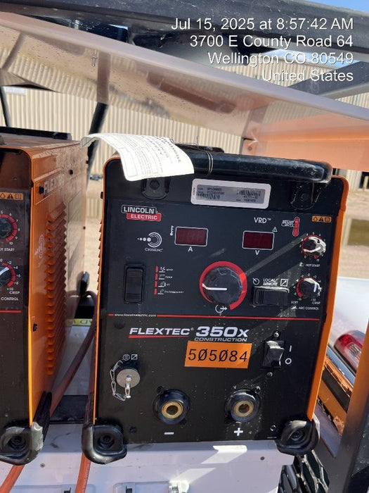 2025 LINCOLN ELECTRIC FLEXTEC 350X