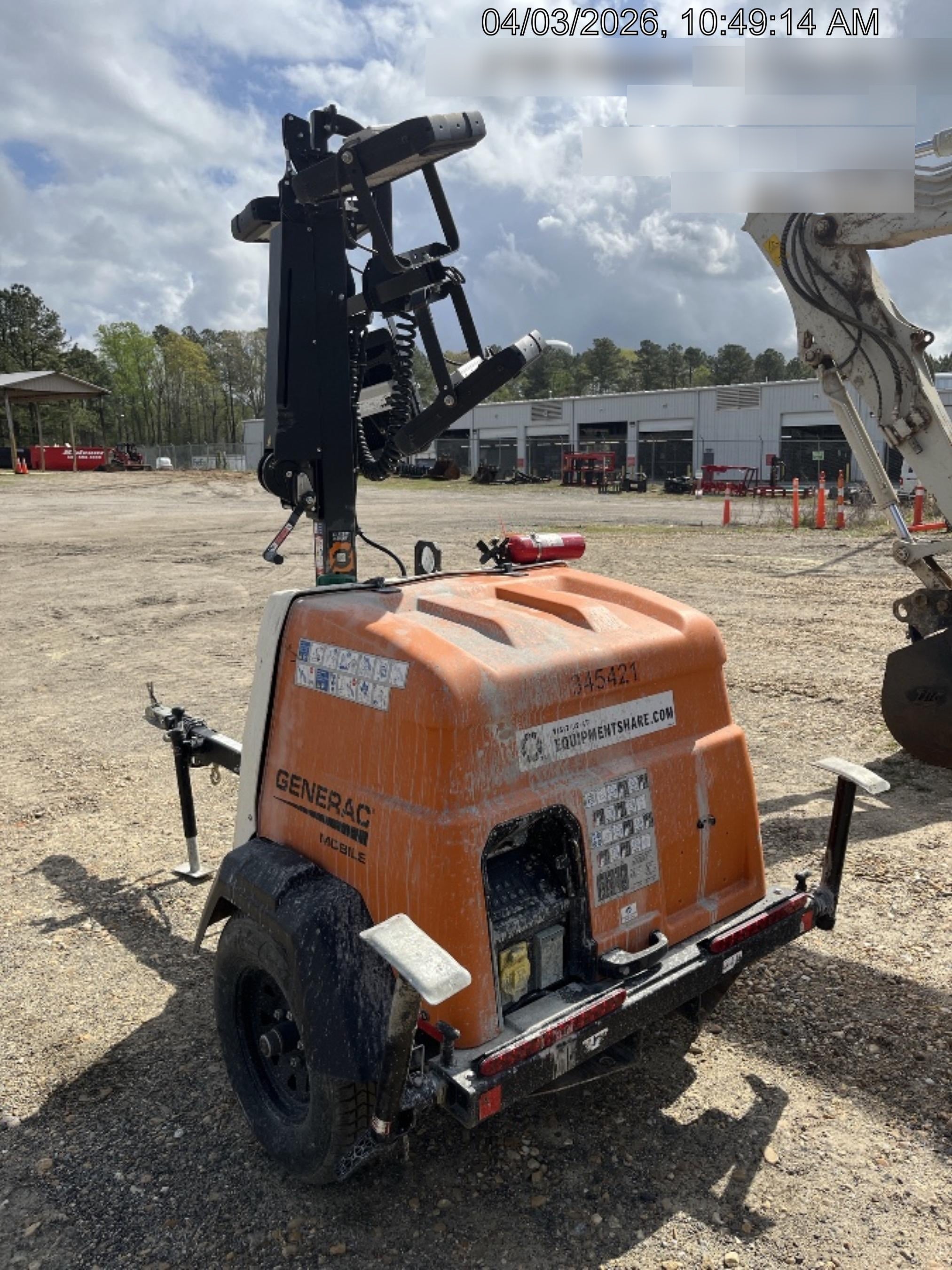 2023 Generac MLT2 Diesel, Flex Switch 120V Input, Powerzone Controller, (4) 320W LED Lights, 4kW Generator, 39.9 Gal Fuel Tank, 2" Ball, T3