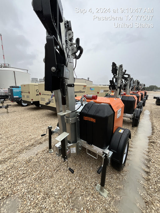 2024 Wanco WLTT-4MM4K Diesel, Deep Sea Controller, Shore Power Plug, Auto Start, (4) 350W LED Floodlights, 4kW Generator, 60 Gal Fuel Tank, 2" Ball, T3