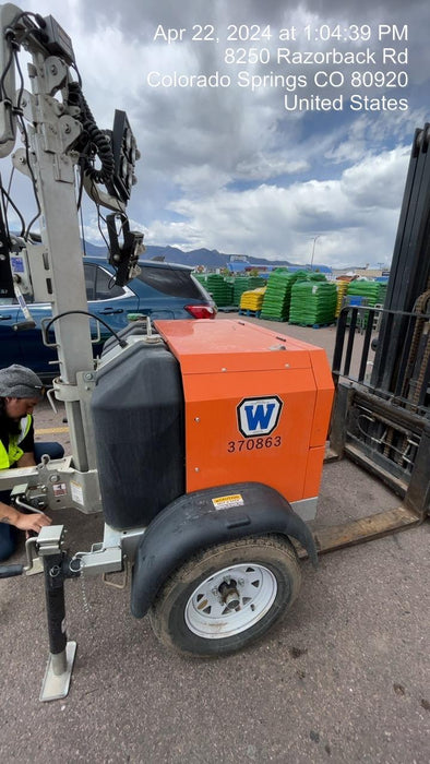 2023 Wanco WLTT-4MM4K Diesel, Deep Sea Controller, Shore Power Plug, Auto Start, (4) 350W LED Floodlights, 4kW Generator, 60 Gal Fuel Tank, 2" Ball, T3