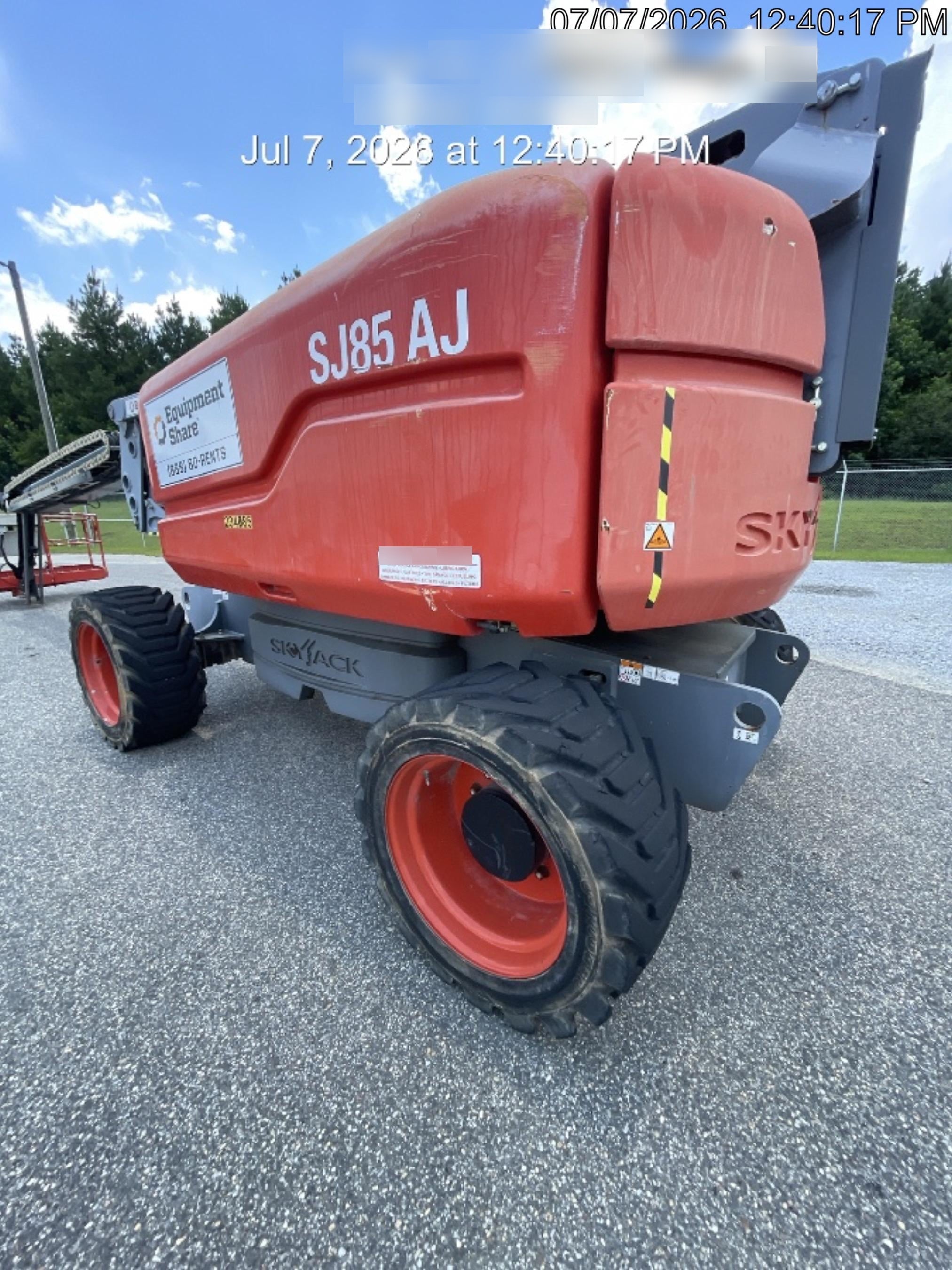 2022 SKYJACK SJ85 AJ