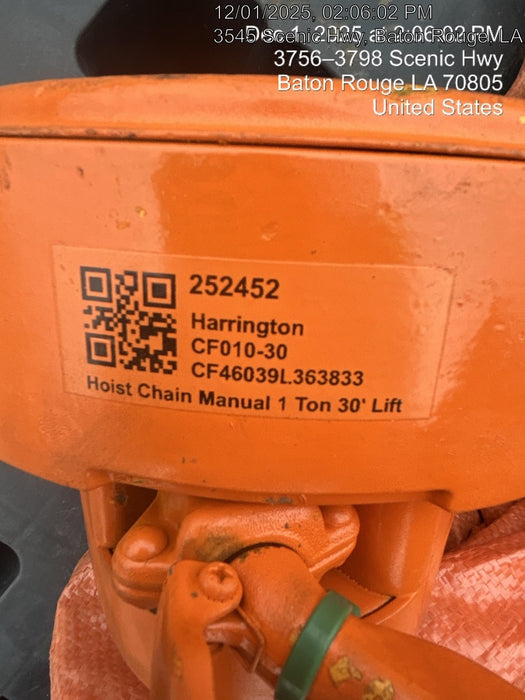 2022 HARRINGTON CF010-30