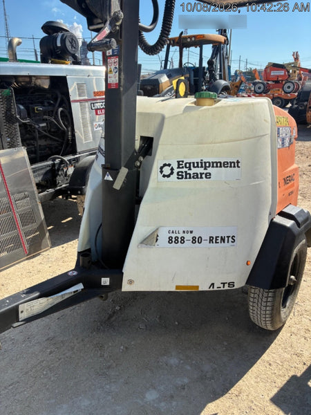 2025 Generac MLTS-4 Diesel, Mitsubishi L2E, 7.1 hp @1800 rpm, Flex Switch 120V Input, Powerzone Controller, (4) 320W LED Lights, 4kW Generator, 39.9 Gal Fuel Tank, 2" Ball, ES Decals