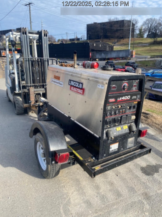 2024 Lincoln Electric LE400 Kubota V1505, Trlr, Cable Rack, Light Kit, ES Decals, T3