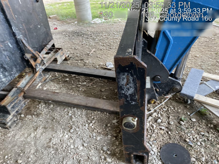 2018 Genie GTH-844 GTH-844 w/Open ROPS, Solid Tires, beacon/work lights, 60" carriage/forks