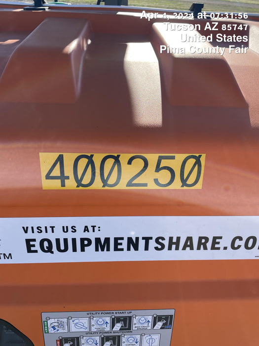 2024 Generac MLT2 Diesel, Flex Switch 120V Input, Powerzone Controller, 
(4) 320W LED Lights, 4kW Generator, 39.9 Gal Fuel Tank, 2" Ball, T3