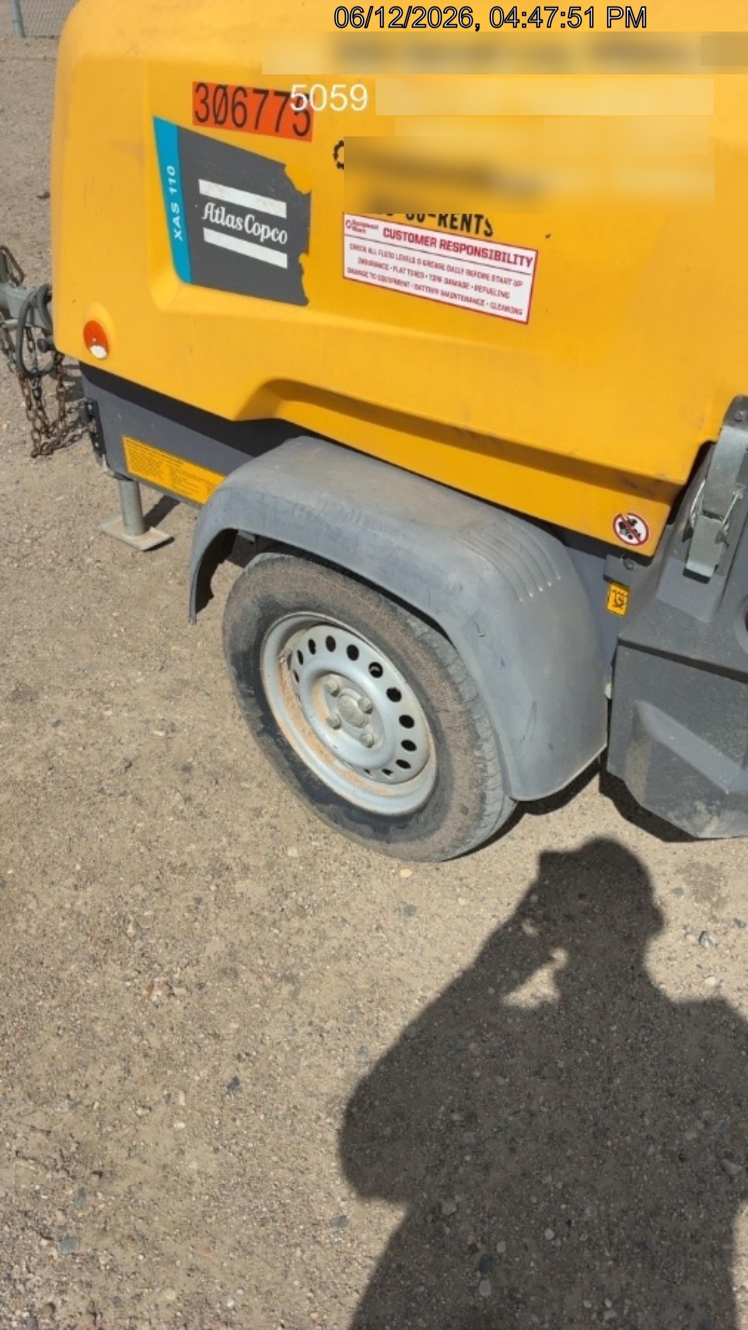 2023 ATLAS COPCO XAS 110