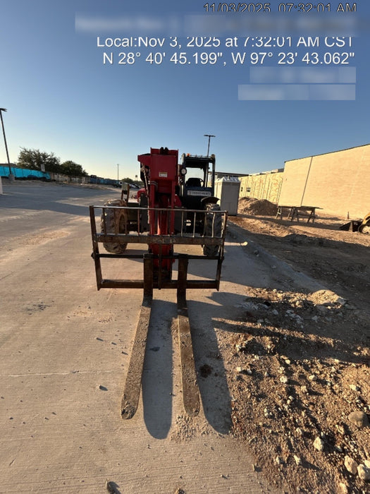 2019 Manitou MTA8044 Manitou MTA 8044 - 74 HP T4, Canopy, Worklights/Strobe, Beacon, 66" Carriage, 48" Forks, Solid Tires, Lift Hook, Aux Hydraulics