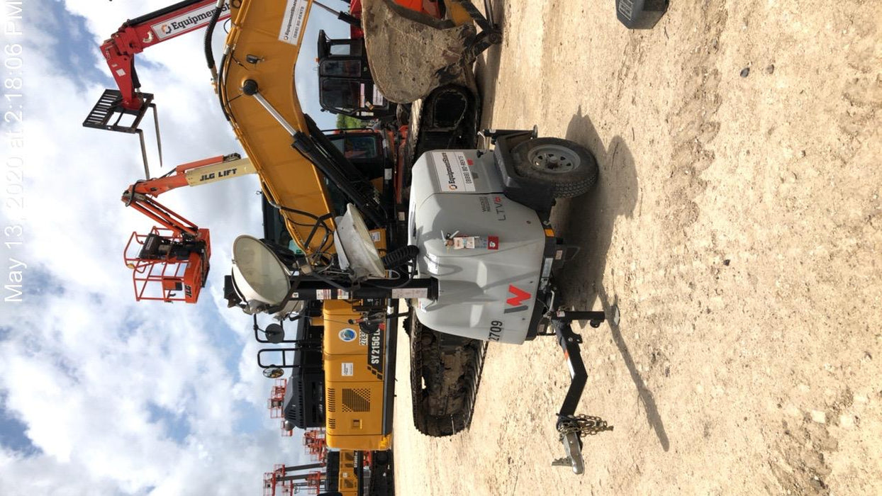 2019 Wacker Neuson LTV6L-MH Wacker Neuson LTV6L Mobile Light Tower w/Fuel Level Sensor Installed