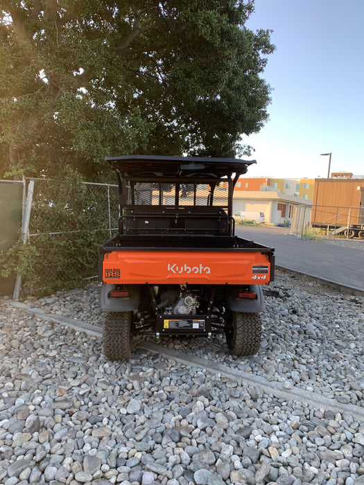 2022 Kubota RTV-X1140W-H Plastic Canopy, Windshield Acrylic Clear, LED Strobe Light, Wire Harness Kit, Back up Alarm