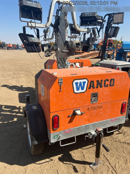 2024 Wanco WLTT-4MM4K Diesel, Deep Sea Controller, Shore Power Plug, Auto Start, (4) 350W LED Floodlights, 4kW Generator, 60 Gal Fuel Tank, 2" Ball, T3