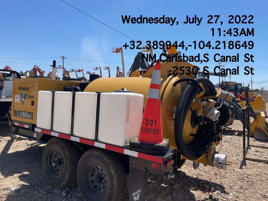 2022 Vac-Tron LP573XDT T4 Koehler Diesel Engine, 500 Gallon Debris Tank, x2 100 Gallon Water Tanks