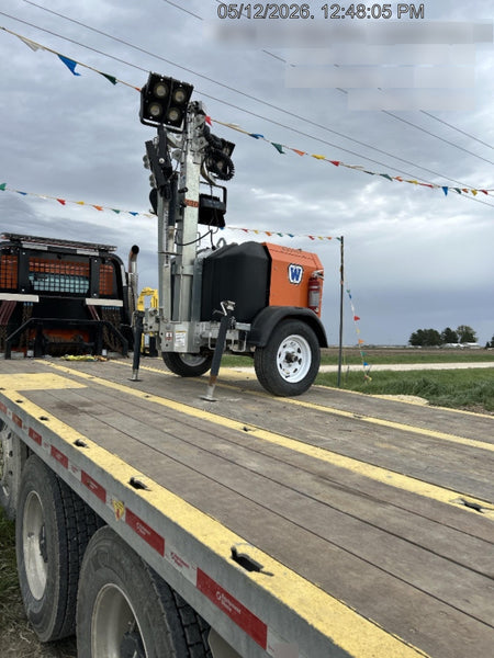 2024 Wanco WLTT-4MM4K Diesel, Deep Sea Controller, Shore Power Plug, Auto Start, (4) 350W LED Floodlights, 4kW Generator, 60 Gal Fuel Tank, 2" Ball, T3